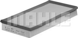 MAHLE LX 726 - Воздушный фильтр, двигатель unicars.by