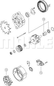 MAHLE MG 500 - Генератор unicars.by