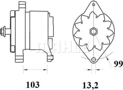 MAHLE MG 500 - Генератор unicars.by