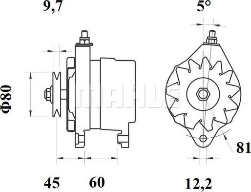 MAHLE MG 16 - Генератор unicars.by