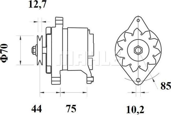 MAHLE MG 86 - Генератор unicars.by