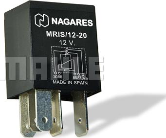 MAHLE MR 3 - Реле, рабочий ток unicars.by