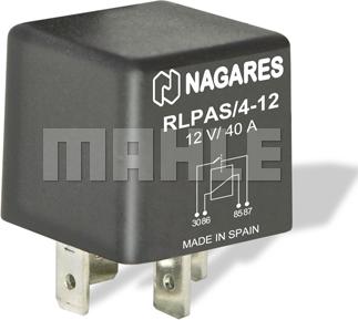 MAHLE MR 78 - Реле, рабочий ток unicars.by