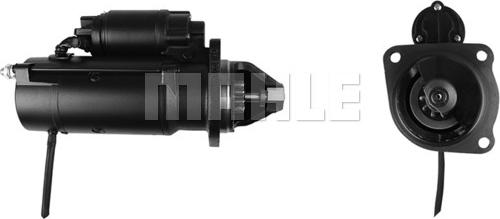 MAHLE MS 225 - Стартер unicars.by