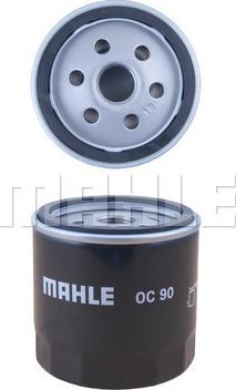 MAHLE OC 90 - Масляный фильтр unicars.by