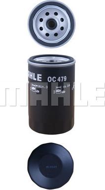 MAHLE OC 479 - Масляный фильтр unicars.by