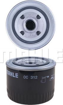 MAHLE OC 312 - Масляный фильтр unicars.by