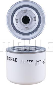 MAHLE OC 222 - Масляный фильтр unicars.by