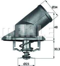 MAHLE TI 224 92 - Термостат охлаждающей жидкости / корпус unicars.by