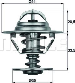 MAHLE TX 8 88D - Термостат охлаждающей жидкости / корпус unicars.by