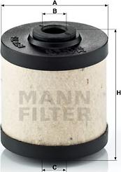 Mann-Filter BFU 715 - Топливный фильтр unicars.by