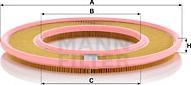 Mann-Filter C 4190/1 - Воздушный фильтр, двигатель unicars.by