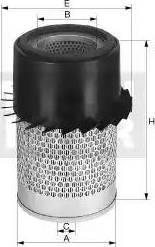 Mann-Filter C 14 166/1 - Воздушный фильтр, двигатель unicars.by