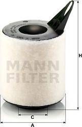 Mann-Filter C 1361 - Воздушный фильтр, двигатель unicars.by