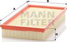 Mann-Filter C 35 148 - Воздушный фильтр, двигатель unicars.by