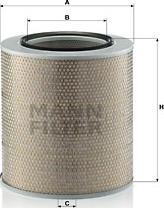 Mann-Filter C 35 1592 - Воздушный фильтр, двигатель unicars.by