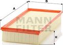 Mann-Filter C 35 157 - Воздушный фильтр, двигатель unicars.by