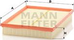 Mann-Filter C 30 125/1 - Воздушный фильтр, двигатель unicars.by