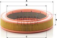 Mann-Filter C 3082 - Воздушный фильтр, двигатель unicars.by