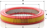 Mann-Filter C 3260 - Воздушный фильтр, двигатель unicars.by