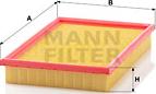 Mann-Filter C 2991 - Воздушный фильтр, двигатель unicars.by