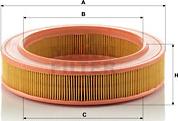 Mann-Filter C 2552/1 - Воздушный фильтр, двигатель unicars.by