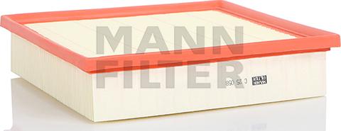 Mann-Filter C 25 058 - Воздушный фильтр, двигатель unicars.by