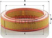 Mann-Filter C 2534 - Воздушный фильтр, двигатель unicars.by