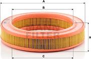 Mann-Filter C 2536 - Воздушный фильтр, двигатель unicars.by