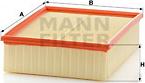 Mann-Filter C 26 206/1 - Воздушный фильтр, двигатель unicars.by