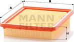 Mann-Filter C 2150 - Воздушный фильтр, двигатель unicars.by