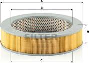 Mann-Filter C 2868 - Воздушный фильтр, двигатель unicars.by