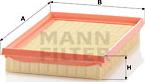 Mann-Filter C 2345/1 - Воздушный фильтр, двигатель unicars.by