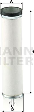 Mann-Filter CF 830 - Фильтр добавочного воздуха unicars.by