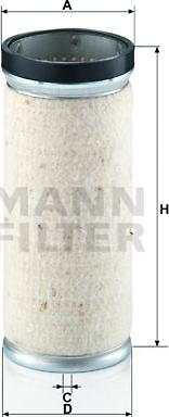 Mann-Filter CF 820 - Фильтр добавочного воздуха unicars.by