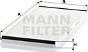 Mann-Filter CU 6076 - Фильтр воздуха в салоне unicars.by