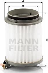 Mann-Filter CU 1546 - Фильтр воздуха в салоне unicars.by