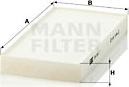 Mann-Filter CU 1811-2 - Фильтр воздуха в салоне unicars.by