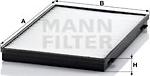 Mann-Filter CU 3943 - Фильтр воздуха в салоне unicars.by