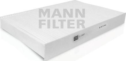 Mann-Filter CU 2940/1 - Фильтр воздуха в салоне unicars.by