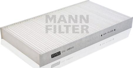 Mann-Filter CU 2951/2 - Фильтр воздуха в салоне unicars.by