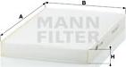 Mann-Filter CU 2952 - Фильтр воздуха в салоне unicars.by