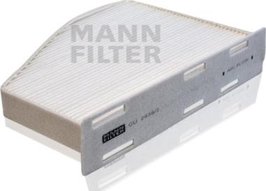 Mann-Filter CU 2939/2 - Фильтр воздуха в салоне unicars.by