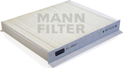 Mann-Filter CU 2680/1 - Фильтр воздуха в салоне unicars.by