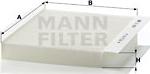 Mann-Filter CU 2680 - Фильтр воздуха в салоне unicars.by