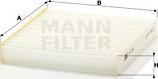 Mann-Filter CU 2145 - Фильтр воздуха в салоне unicars.by