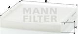 Mann-Filter CU 2245 - Фильтр воздуха в салоне unicars.by