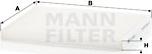 Mann-Filter CU 2243 - Фильтр воздуха в салоне unicars.by