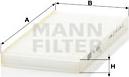 Mann-Filter CU 2214-2 - Фильтр воздуха в салоне unicars.by