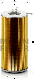 Mann-Filter H 12 110/3 - Масляный фильтр unicars.by